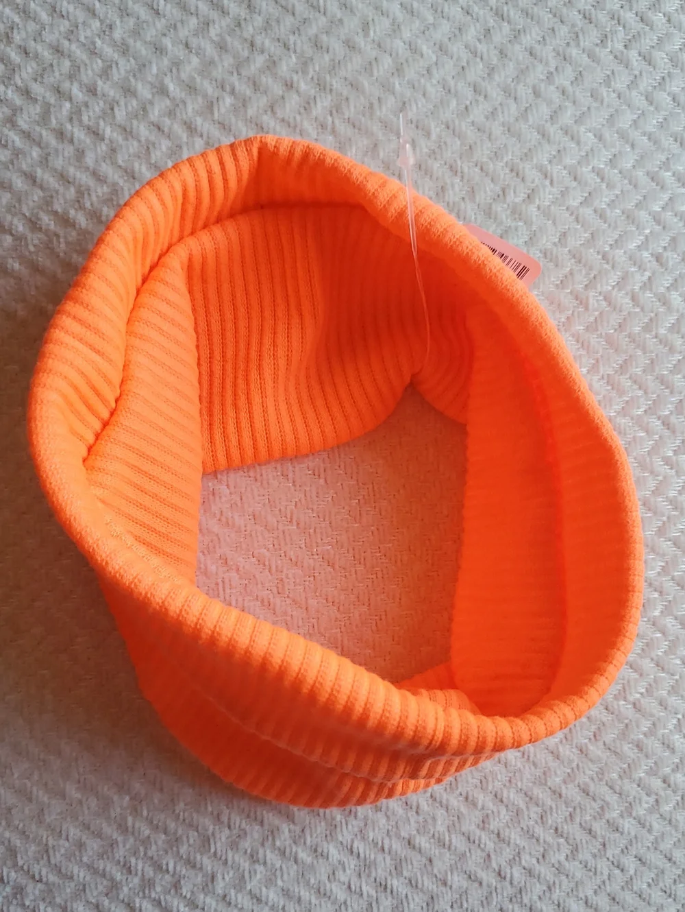 Free People Super Soft Wide Headband/Neon Orange